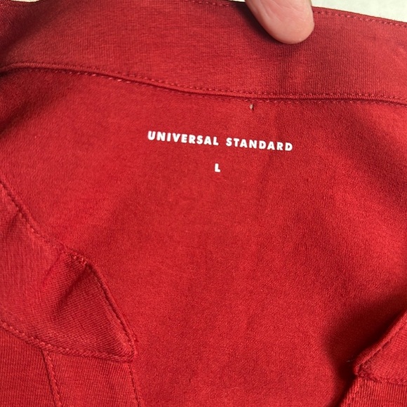 Universal Standard Band Collar Jersey Travel Womens Dress Plus Size Large 22/24 - Picture 7 of 14